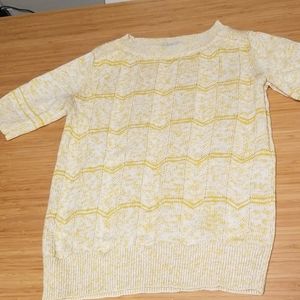 Lucky brand short sleeve sweater